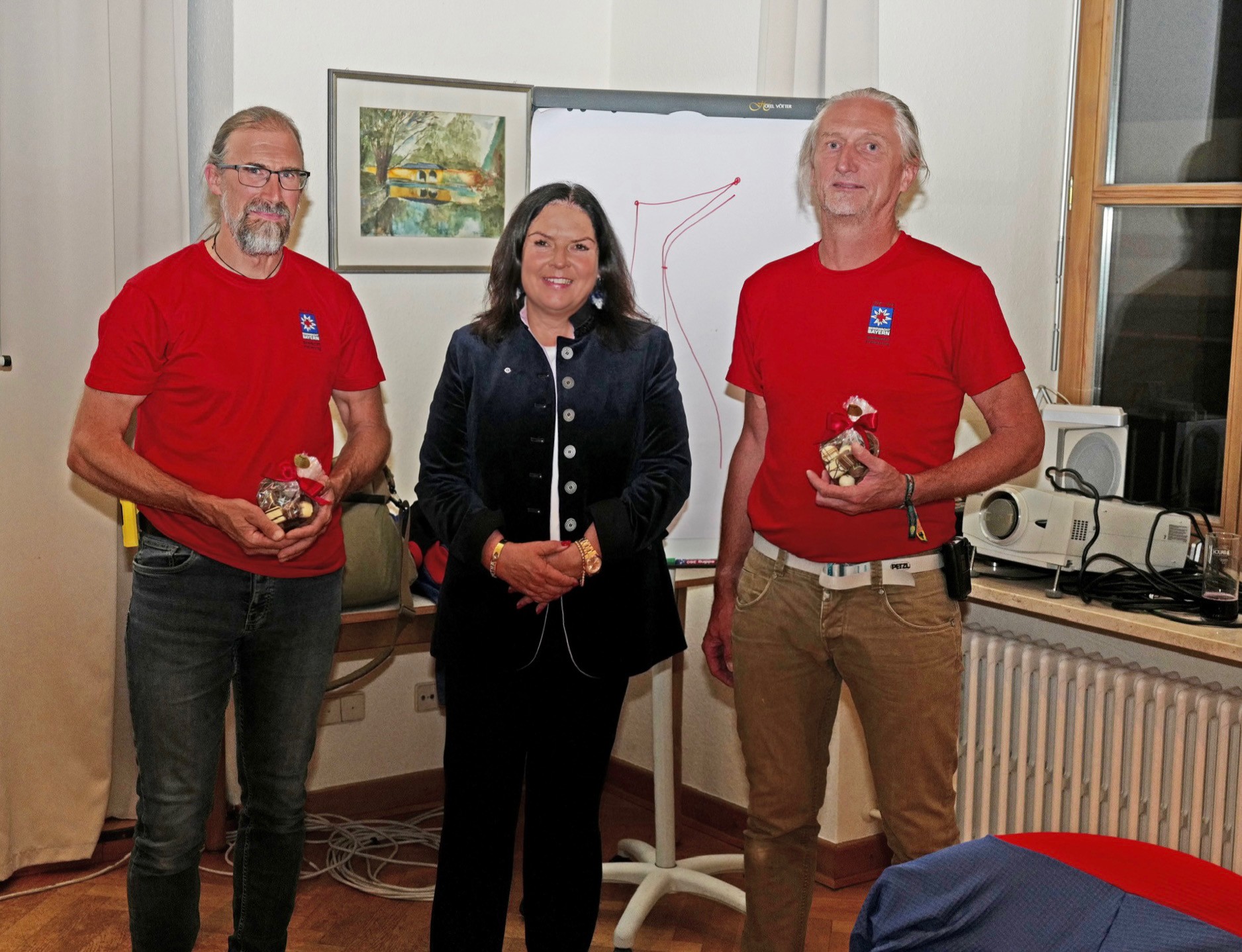 Bergwacht Vortrag Riesending Höhle